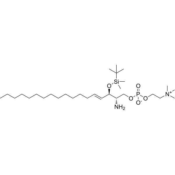 3-O-tert-Butyldimethylsilyl-D-erythro-sphingosylphosphorylcholine 168411-99-2